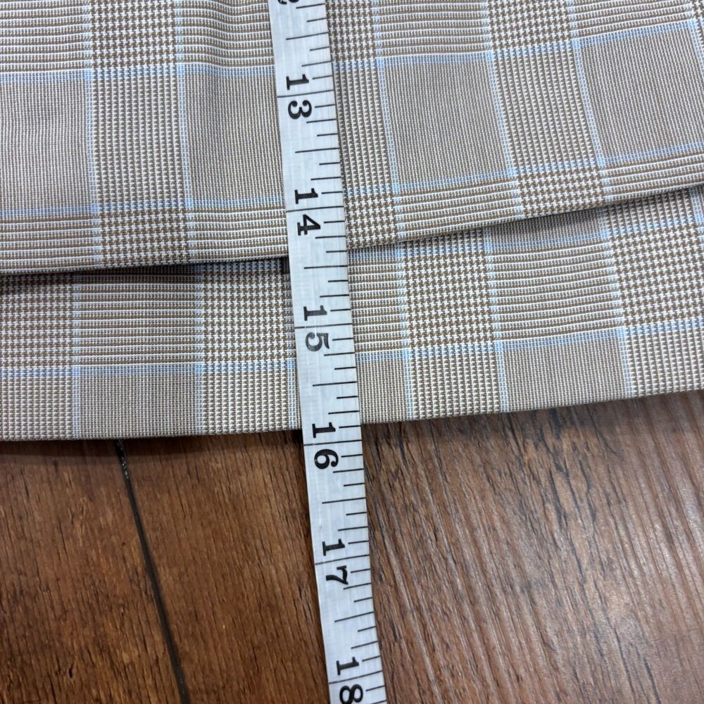 Maje Jikam Plaid Layered Belted Mini Skirt Women's Size 2 EUC Preppy Workwear - Picture 6 of 8